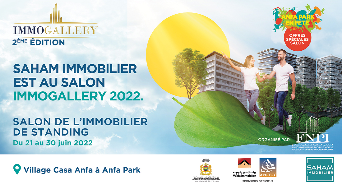 Saham Immobilier est au salon Immogallery 2022