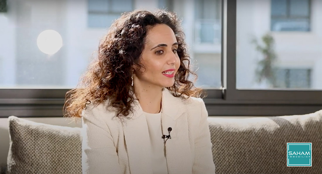 Les Samedis de l’Immo 2021 : Zoubida Lahlou présente le témoin Vert Marine 3